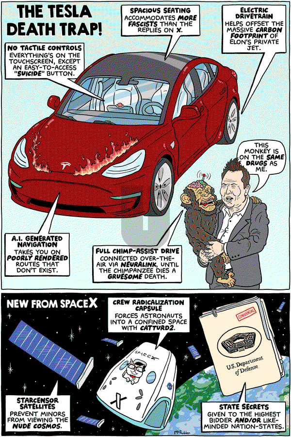 Brian McFadden on Wednesday March 20, 2024 Comic Strip