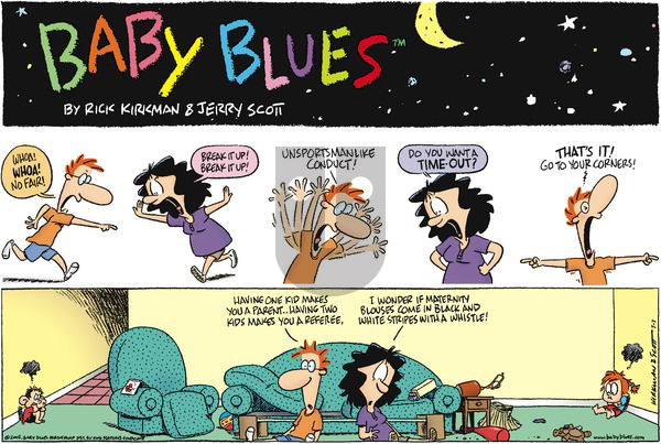Baby Blues on Sunday July 7, 2002 Comic Strip