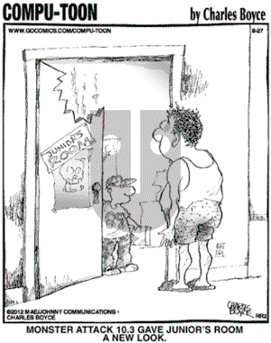 Compu-toon on Monday August 27, 2012 Comic Strip