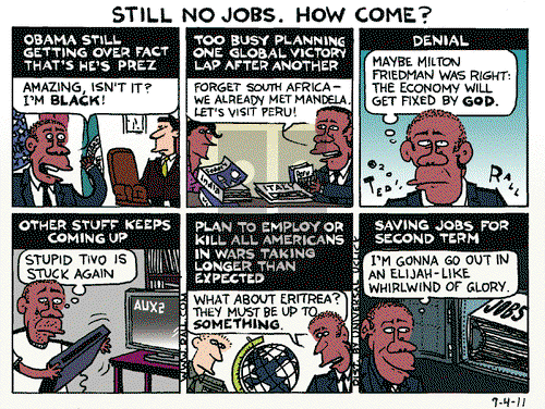 Ted Rall on Monday July 4, 2011 Comic Strip