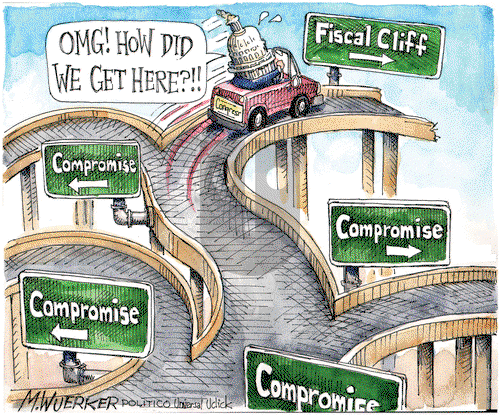 Matt Wuerker - Monday November 26, 2012 Comic Strip