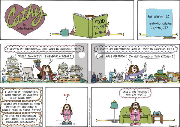 Cathy Classics on Sunday June 6, 2010 Comic Strip