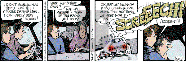 For Better or For Worse on Friday April 25, 2025 Comic Strip