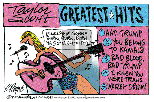 Henry Payne - Wednesday September 18, 2024 Comic Strip