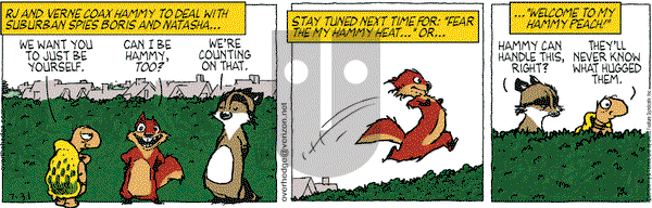 Over the Hedge on Saturday July 31, 2010 Comic Strip