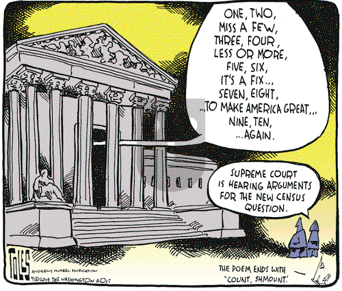 Tom Toles on Tuesday July 2, 2019 Comic Strip