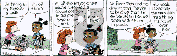 Cul de Sac on Wednesday July 2, 2014 Comic Strip