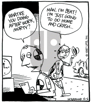 Reality Check on Saturday December 6, 1997 Comic Strip