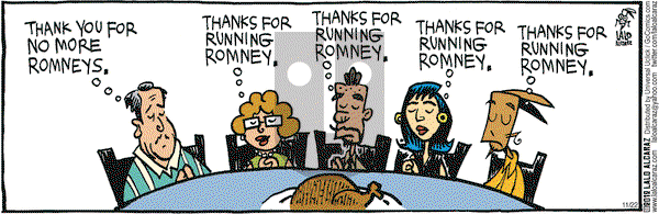 La Cucaracha on Thursday November 22, 2012 Comic Strip