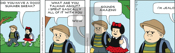 Nancy on Tuesday September 4, 2018 Comic Strip