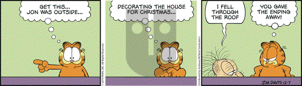 Garfield on Saturday December 7, 2019 Comic Strip