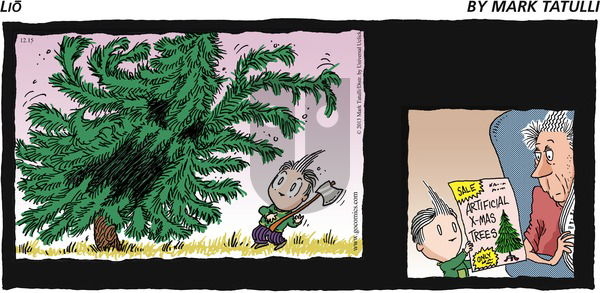 Lio on Sunday December 15, 2013 Comic Strip