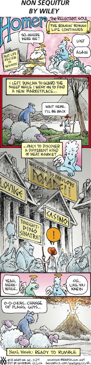 Non Sequitur on Sunday November 24, 2013 Comic Strip