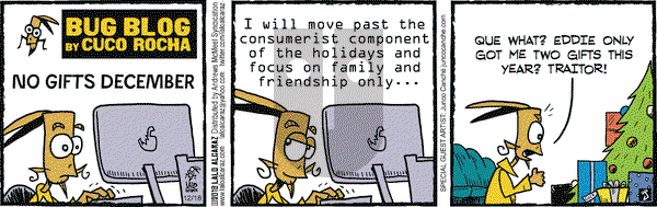 La Cucaracha on Tuesday December 18, 2018 Comic Strip