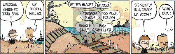 Wallace the Brave on Saturday September 28, 2019 Comic Strip