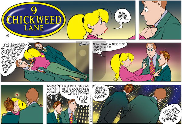 9 Chickweed Lane on Sunday August 14, 2005 Comic Strip