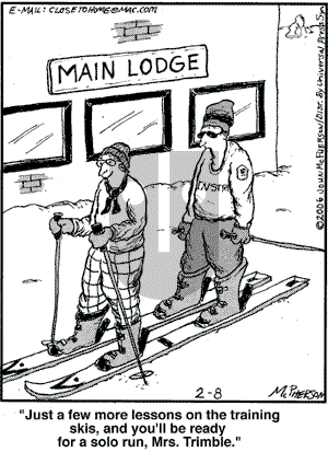 Close to Home on Wednesday February 8, 2006 Comic Strip
