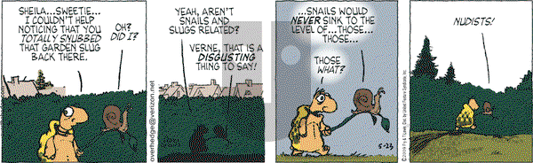Over the Hedge on Saturday May 23, 2009 Comic Strip