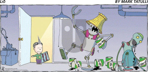 Lio - Sunday January 25, 2009 Comic Strip