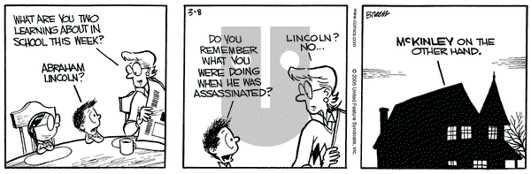 Grand Avenue on Tuesday March 8, 2005 Comic Strip
