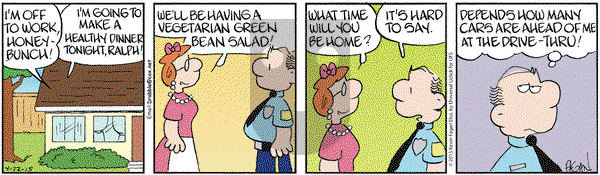 Drabble on Wednesday April 22, 2015 Comic Strip