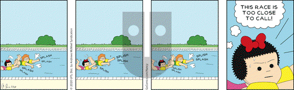 Nancy on Saturday August 8, 2020 Comic Strip