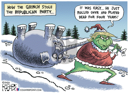 Rob Rogers on Tuesday December 22, 2020 Comic Strip