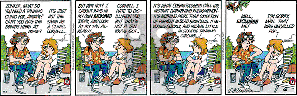 Doonesbury on Saturday November 1, 2014 Comic Strip
