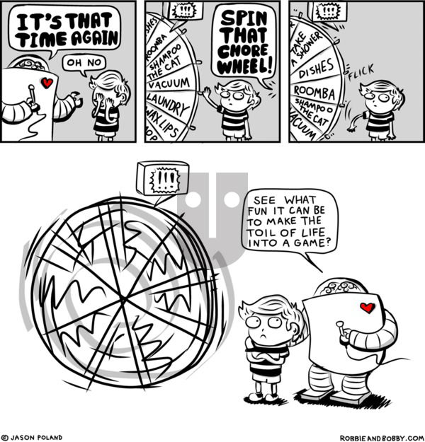 Robbie and Bobby on Saturday May 10, 2025 Comic Strip