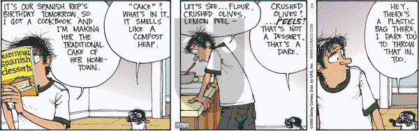 Get Fuzzy on Monday February 9, 2009 Comic Strip