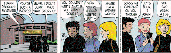 Luann - Saturday December 9, 2023 Comic Strip