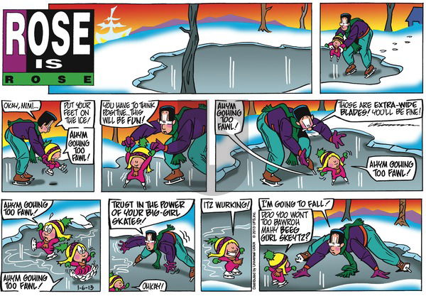 Rose is Rose on Sunday January 6, 2013 Comic Strip