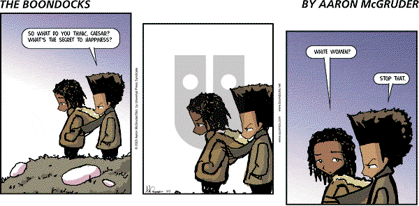 The Boondocks on Sunday October 3, 2010 Comic Strip