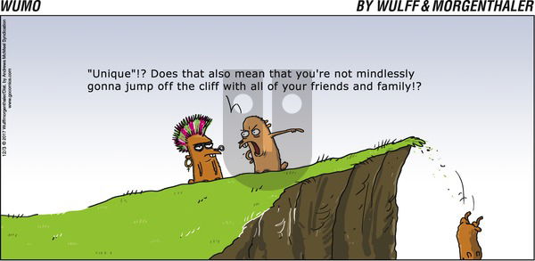 WuMo on Sunday December 3, 2017 Comic Strip