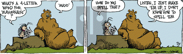 The Grizzwells on Tuesday July 15, 2014 Comic Strip
