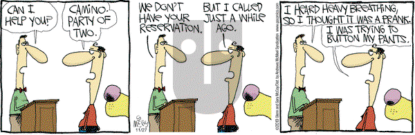 The Duplex on Wednesday November 27, 2019 Comic Strip