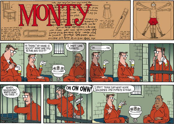 Monty on Sunday January 18, 2015 Comic Strip