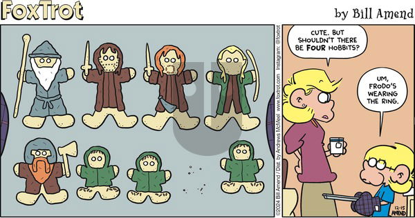 FoxTrot on Sunday December 15, 2024 Comic Strip