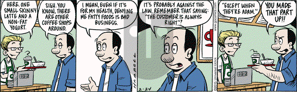 Adam@Home on Tuesday February 24, 2015 Comic Strip