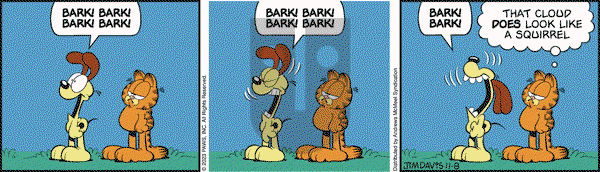 Garfield - Wednesday November 8, 2023 Comic Strip