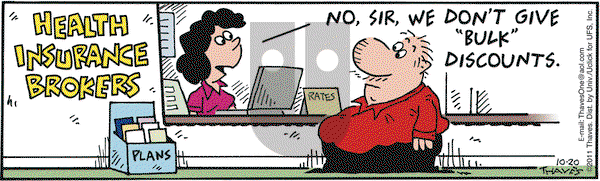 Frank and Ernest on Thursday October 20, 2011 Comic Strip