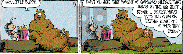 The Grizzwells on Tuesday April 3, 2018 Comic Strip