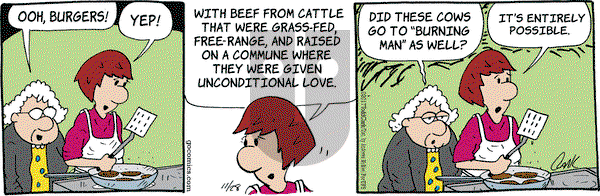 Lola on Tuesday November 28, 2017 Comic Strip