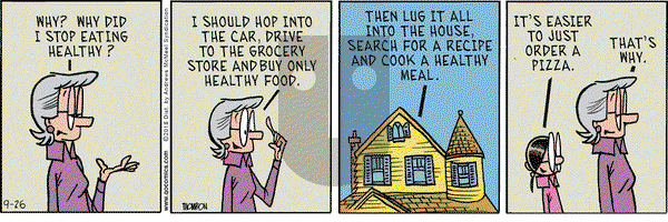 Grand Avenue on Wednesday September 26, 2018 Comic Strip