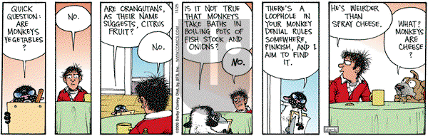 Get Fuzzy - Wednesday November 25, 2009 Comic Strip