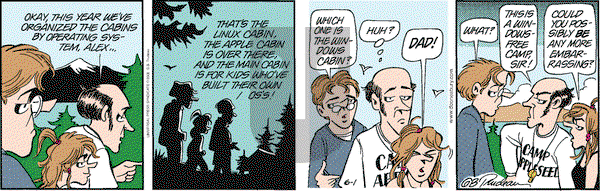 Doonesbury on Friday June 1, 2001 Comic Strip