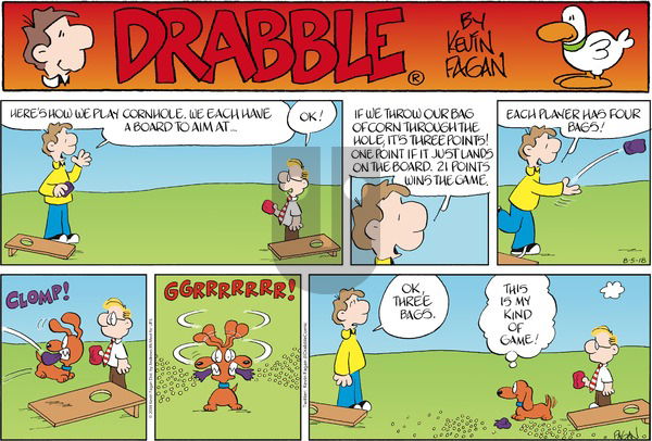 Drabble on Sunday August 5, 2018 Comic Strip