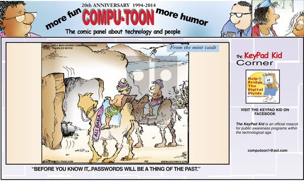 Compu-toon on Sunday September 7, 2014 Comic Strip