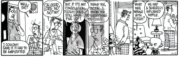 Monty on Wednesday October 15, 2003 Comic Strip