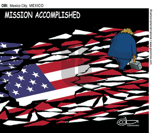 ViewsAmerica on Wednesday January 20, 2021 Comic Strip